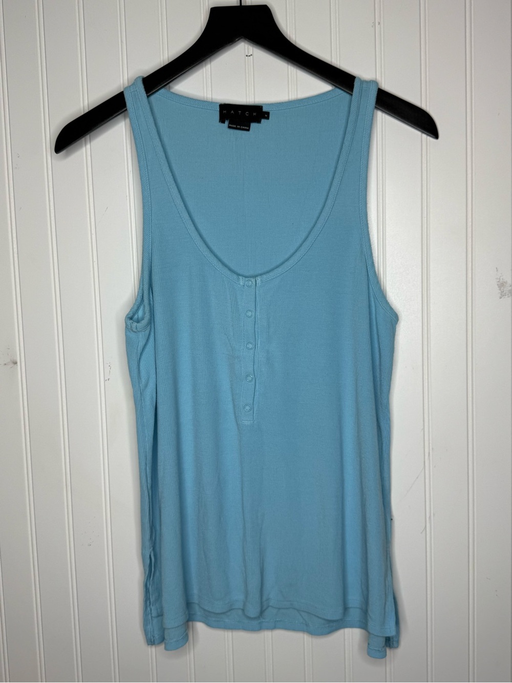Hatch The Softest Rib Nursing Tank in Color Wave Size 2 (Medium)